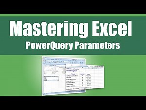PowerQuery Parameters