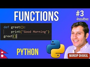 What is a Function in Python? | Python Functions Explained | Code with Mandip