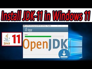 java 11 (JDK 11) download & installation guide in windows 11 OS