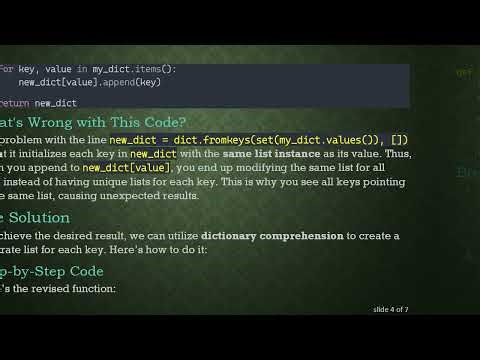 How to Create a New Dictionary from an Existing Dictionary in Python