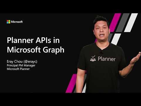Planner APIs in Microsoft Graph