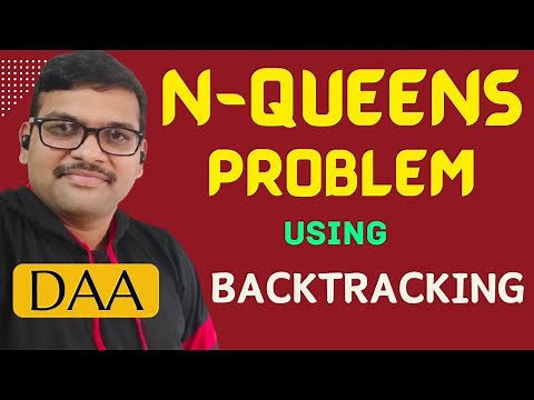 39-N-Queens Problem Solved Using Backtracking | 4-Queens Example Explained | DAA