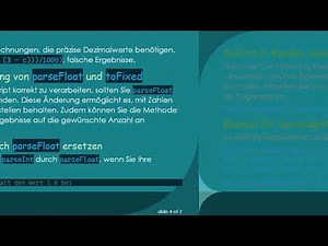 Wie man in JavaScript Zahlen rundet für präzise Dezimalberechnungen