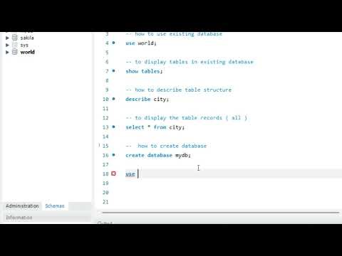 How to Create Table in MySQL Workbench | MySQL Data Types Explained
