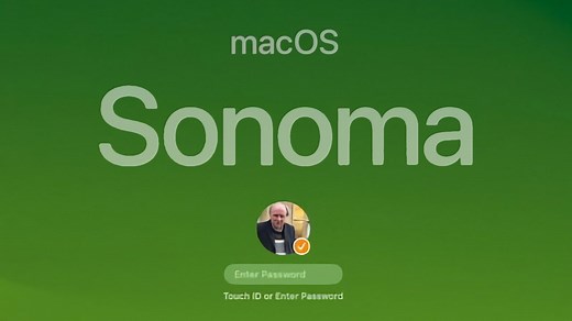 How to switch users on the lock screen in macOS Sonoma
