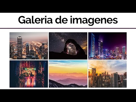 💻 GALERIA de IMAGENES con efecto lightbox HTML y CSS