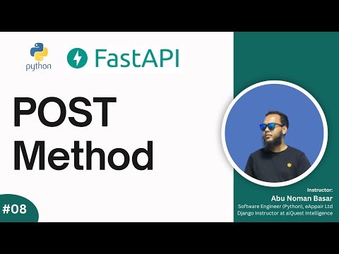 08. How to use POST Method in FastAPI?