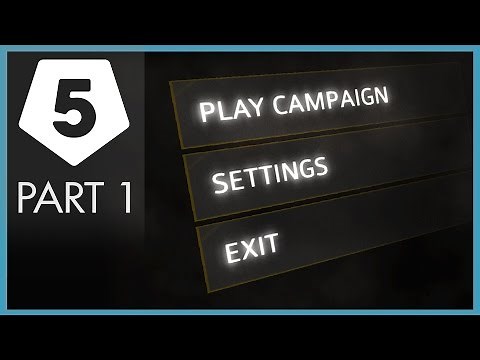 Unity 5 | Responsive Menu Tutorial - Part 1