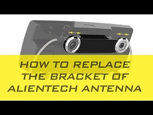 How to replace the new bracket & Cabels for ALIENTECH Pro Duo antenna booster.