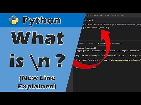 What is \\n (backslash n)? Newline and Multiline Explained (with Python).