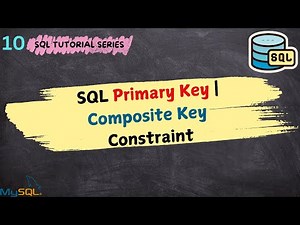SQL Primary & Composite Keys: Complete SQL Tutorial with Live Examples 🔑