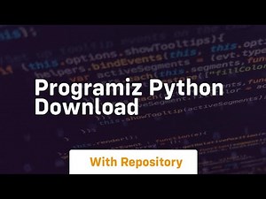 programiz python download