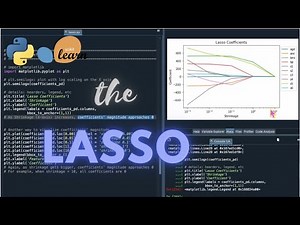 #Python | the LASSO Regression | #Regularization #LinearRegression #pandas #matplotlib