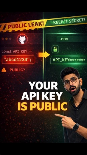 Stop Hardcoding API Keys | Use .env Environment Variables Instead