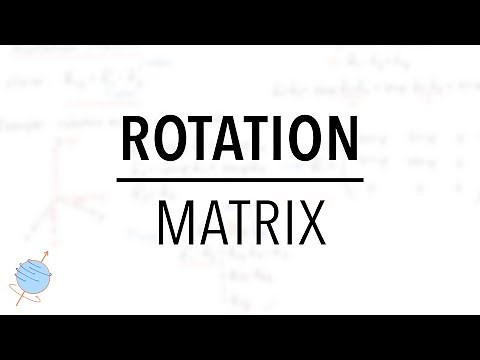 How to Calculate a Rotation Matrix | Classical Mechanics