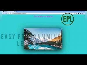 Creating an Image slider animation using HTML notepad++.