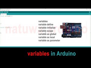 Part-2 Understanding Variable in Arduino