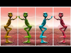 👽 Alien Coffin Dance Remix 💀🕺 | Fun Colors Party Megamix