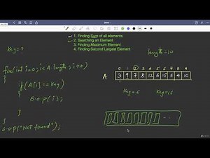 9.3 : Student Challenge — Find Second Largest Element — [Abdul Bari] Java Course