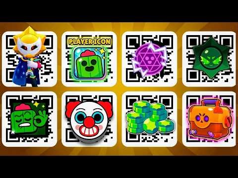 Brawl Stars New QR Codes 2026 🔥 All Working QR Code Rewards & Sirius | Brawl Stars QR Code