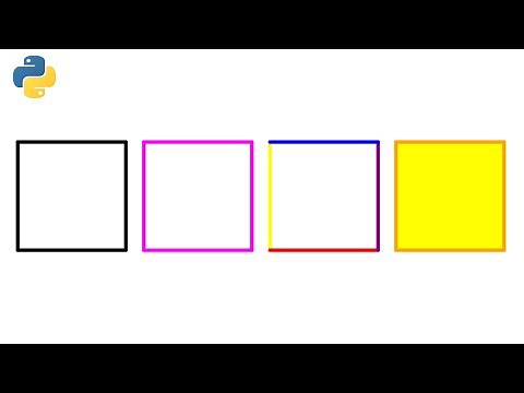 Python Turtle - Square Tutorial
