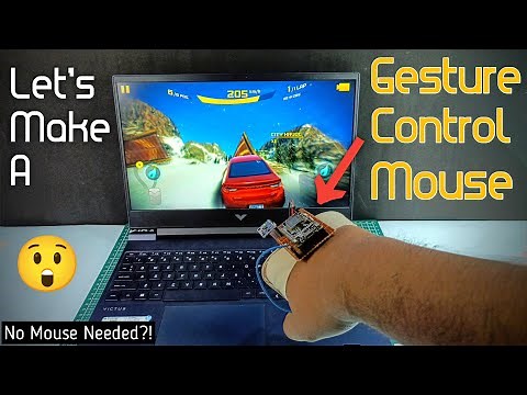 How to Make a *Gesture Control Mouse* using Flex Sensor, MPU6050 & Node MCU