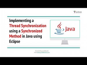 #66 Implementing a Thread Synchronization using a Synchronized Method in Java using Eclipse