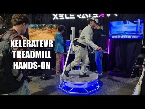 XELERATEVR hands-on: a very reactive treadmill