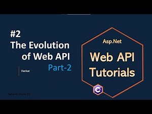 Part 2 The evolution of Web/REST API REST #2 || Asp.Net Core Web API Tutorials C#