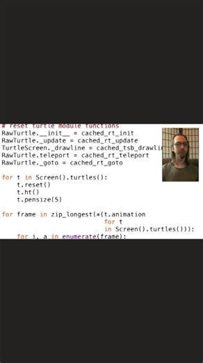 Python Turtle Module, clip 6 (Vertical)