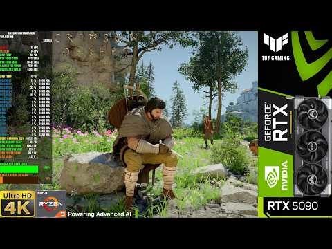 Crimson Desert | RTX 5090 DLSS 4K Cinematic Settings | Max Ray Tracing LiveStream 1