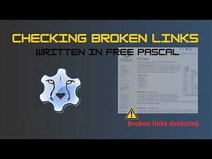 Web Link Scanner in Free Pascal - Console App with Classes