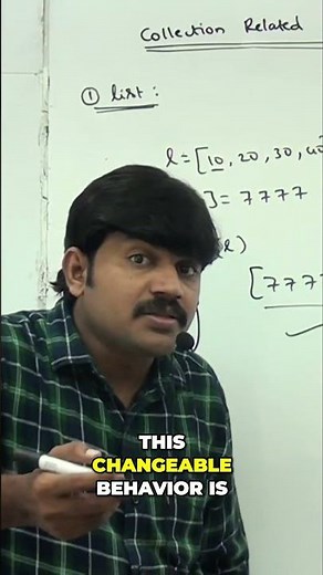 Lists: Mutable or Immutable? Understanding List Behavior #shorts