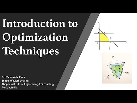 Introduction to Optimization Techniques