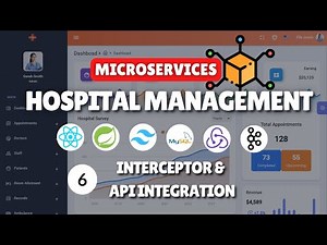HMS with React & Spring Boot Microservices | Ep. 6: Interceptor & Api Integration #springboot