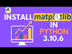 How to install matplotlib in python | install matplotlib library in Python