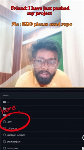 Your .env is on GitHub #coding #meme