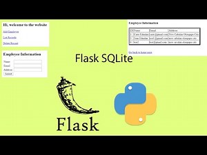 Flask SQLite