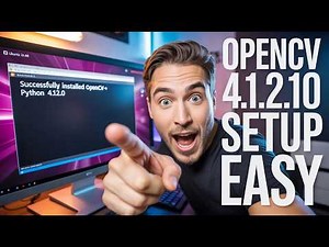 How To Install OpenCV Python 4.12.0 on Ubuntu 24.04 LTS | Complete Guide Install OpenCV Python