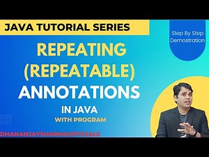 repeatable annotation in java | Repeating Annotations in Java | repeatable Annotations Example