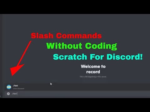 Discord Slash Commands WITHOUT CODING! | Scratch For Discord