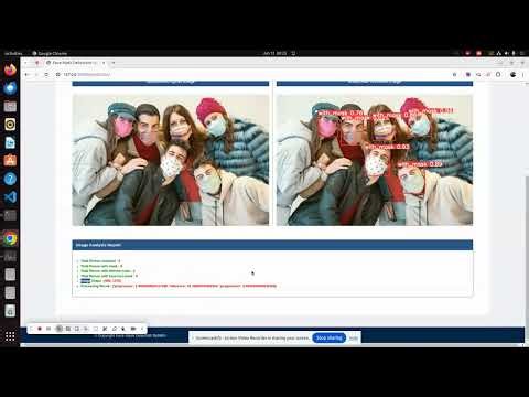 Face Mask Detection and Analysis System Computer Vision Yolo AI ML Project