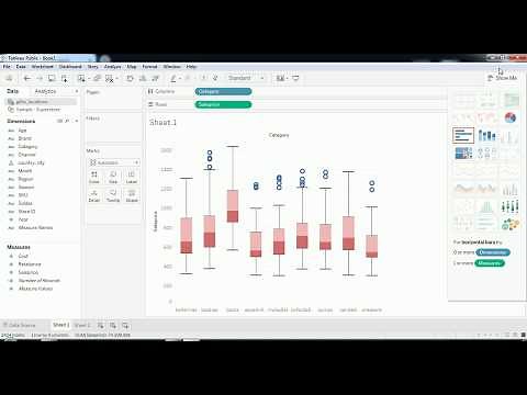 Box and Whisker in Tableau