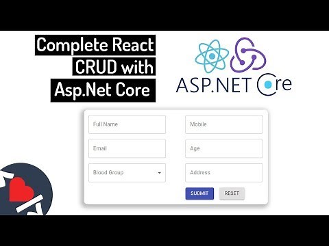 Complete React CRUD with Asp.Net Core Web API | Full Stack Tutorial