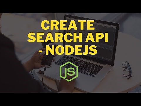 Creating search api in Node.js