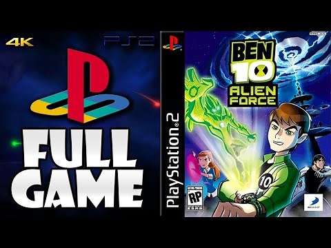 Ben 10: Alien Force (PS2) - Full Game Walkthrough / Longplay [4K60ᶠᵖˢ UHD]