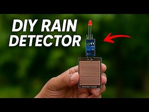 Rain Sensor Project Without Microcontroller | Easy DIY