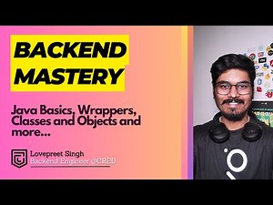 EP01: 🔥 Java Basics | Backend mastery