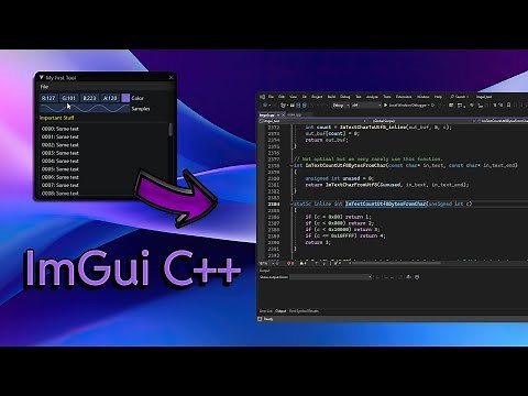 How to Add ImGui Library Into Your C++ Project