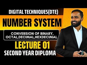 DIGITAL TECHNIQUES |Number System|Lecture 01|Binary, Octal, Decimal, Hexadecimal| Pradeep Giri Sir